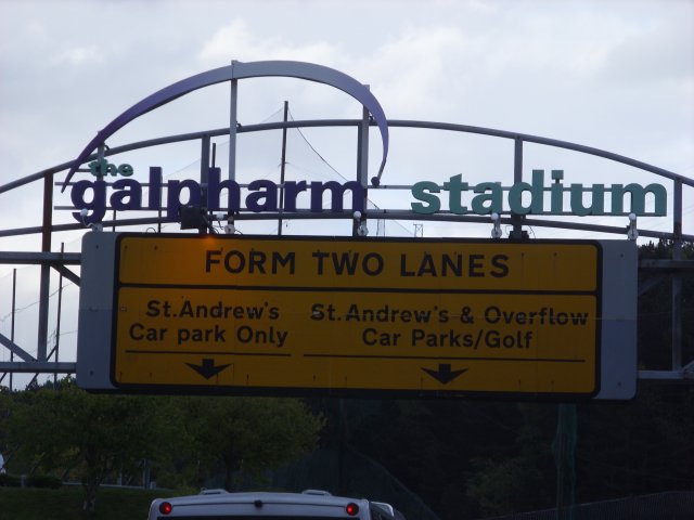 Welcome to the Galpharm Stadium